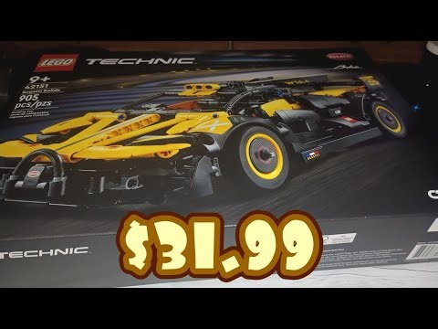 #lego Bugatti bolide I put together $31.99 from ‪@Walmart‬ #subscribe