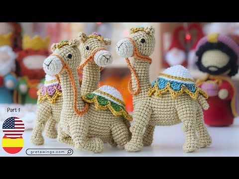 "You Won't Believe How Easy It Is to Crochet These Elegant Camels! Part 1" | Gretawings