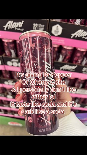 Alani Nu Cherry Bomb Energy Drink Review