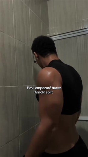 Arnold split me cambio la vida y los brazos #gym #arnoldsplit