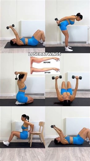 🔥6 At-Home Triceps Exercises