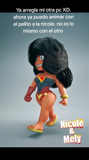 Animaciones de Nicole: Mejoras y Creaciones Nuevas