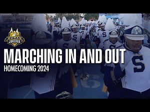 Southern University Human Jukebox | Marching In & Out | Homecoming 2024