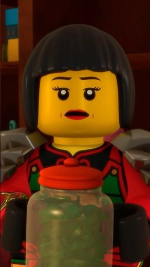 Nya finds her own way to becoming a hero 🥷💦💙 #LEGONinjago #Shorts