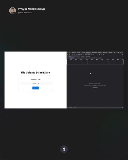HopeUI | Programming | Tech | UIUX on Instagram: "File upload functionality is a common feature in web applications. Implementing it efficiently in React ensures a seamless user experience while maintaining clean and reusable code. This post walks you through building a functional file upload component with React. By breaking down the file upload functionality into reusable components and hooks, you can create a clean and scalable solution for your React applications. Try integrating these pract
