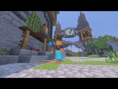 Minecraft ASMR | Dual Towers with Town Clock | Long-Play No Commentary. Ep.12