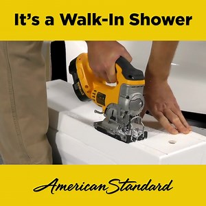 10K views · 371 reactions |  This amazing product makes your bathtub safe and converts from a walk-in shower to a walk-in bathtub in seconds... Our Safety Tub Step makes your bathroom safe and keeps your bank account full. Stay safe and independent today ✅ | American Standard Walk-In Tubs | Facebook