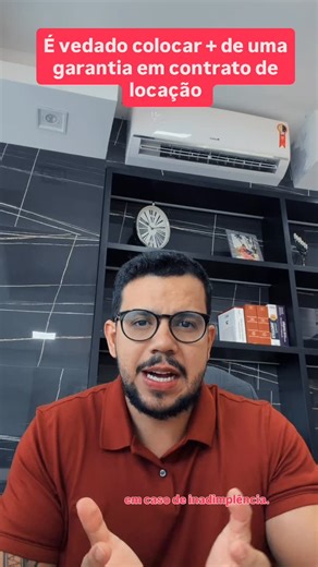 Pablo Araujo Macedo on Instagram: "Não pode haver mais de uma garantia no contrato de locação, pois a Lei do Inquilinato (Lei 8.245/91, Art. 37, Parágrafo único) proíbe expressamente a cumulação de garantias, sendo nula de pleno direito a garantia excedente, e a prática configura contravenção penal para o locador, que pode ser multado ou até preso. As garantias permitidas são caução, fiança, seguro-fiança e cessão fiduciária de quotas de fundo de investimento, e o locador deve escolher apenas um