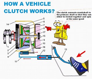 Vehicle Clutch Construction | Car Anatomy