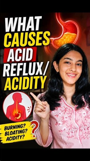 What causes Acid Reflux or Acidity?