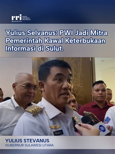 Keterbukaan informasi jadi kunci membangun daerah yang lebih transparan. Gubernur Sulawesi Utara, Yulius Selvanus Lumba, menyampaikan harapannya agar PWI menjadi mitra pemerintah dalam mengawal keterbukaan informasi dan kontrol sosial di Sulut. “Media sekarang ada yang mengontrol, yaitu PWI.” Kolaborasi pemerintah dan insan pers diharapkan mampu menghadirkan informasi yang terbuka, akurat, dan bermanfaat bagi masyarakat. #SulawesiUtara #Sulut #PWI #yuliusselvanus #rrimanado