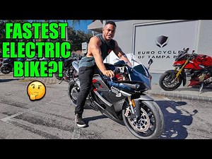 Energica Ego First Ride & Review 🔋 (Electric Motorcycle)