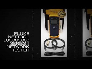 Fluke NetTool 10/100/1000 Series II Network Tester