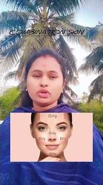 Skin type test, how to know skin type, skincare for beginners, dry vs oily skin#viralvideo#trending