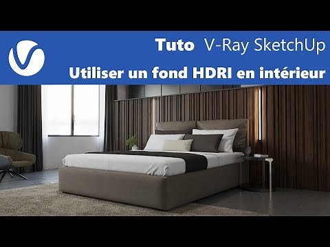 Tuto V-Ray SketchUp : Utiliser un fond HDRI en intérieur
