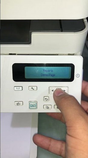 HP LaserJet Pro M26nw Demo Print #shorts