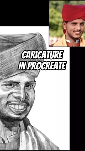 Caricature Drawing in Procreate! #speedpaint