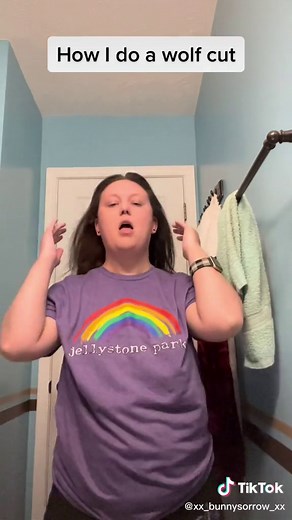 How I do my wolf cut! Remember to point cut after every large cut (I cut it out because it took me too long and I didn’t want this video to be 10 min long). Don’t judge me too hard @Brad Mondo #haircut #wolfcut #hair #haircutathome #diyhair #diywolfcut #fyp #fypシ #bradmondo #bradmondonyc #bradmondoreacts