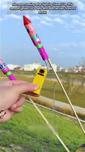 Remote Firework Igniter: Launch Fireworks Safely From 10 Meters.