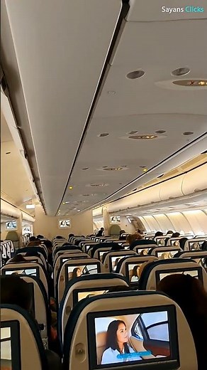 Inside the Oman Air Airbus A330 Economy Cabin! ✈️