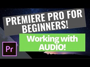 Premiere Pro Audio Tutorial (Dipping Audio and Using the Pen Tool)