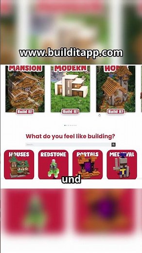Minecraft Ideen finden direkt mit Tutorial | Minecraft Webseite