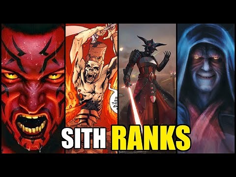 All 6 Sith Ranks Explained