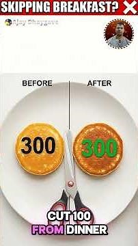 Lose Weight Eating 3 Meals A Day 🥗 | Stop Skipping Meals To Lose Fat 🛑 | Burn Fat Without Starving