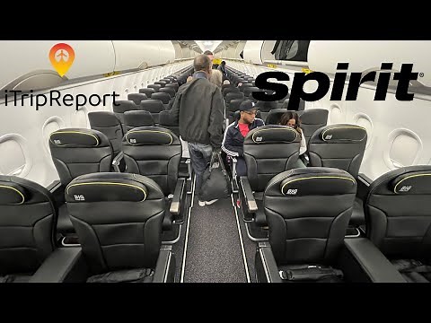 Spirit A320neo Big Front Seat Trip Report
