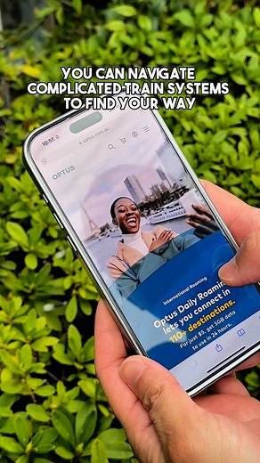 Optus Daily Roaming available on Choice Plus plans. Add-on is automatically activated in eligible destinations. T&Cs apply. | Optus