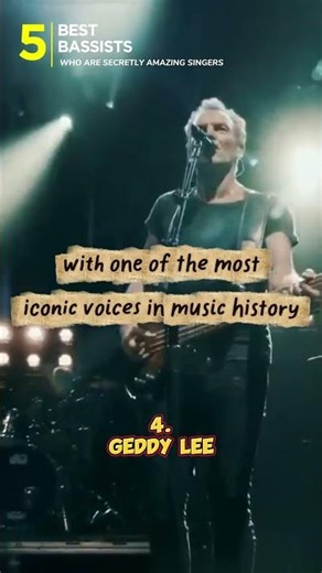 Bass Players Who Are Secretly Amazing Singers