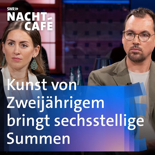 Als ihr Sohn Laurent mit mit zwei Jahren beginnt, sich für die Malerei zu begeistern, ahnen Lisa und Philipp noch nicht, dass seine Bilder bald sechsstellige Summen wert sind... Das ausführliche Gespräch seht Ihr in der ARD Mediathek. https://www.ardmediathek.de/video/nachtcafe/die-macht-der-fantasie/swr/Y3JpZDovL3N3ci5kZS9hZXgvbzIyNzU3NTQ | Nachtcafé - Die SWR Talkshow
