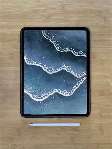 Leave a comment if you want more water tutorials! 🌊Link in bio to get the brushes! . #procreate #procreatebrush #procreatetutorial #procreatehacks #digitalpainting #digitalart #digitalillustration #digitalpaintingtutorial #procreate101 #procreatetips #digitalwatercolor #procreatewatercolor #digitaloilpainting #procreateoilpainting #procreategouache #digitalgouachepainting #procreateblendingmodes #procreatecourse #procreatedrawing #photoshop #photoshopbrushes #photoshopwatercoler