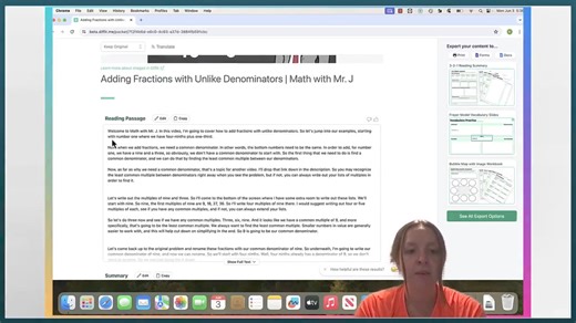  We checked out Diffit, a tool that makes differentiating instruction a breeze! It allows educators to adapt texts to any reading level and generate standards-aligned content with real, cited sources. See Diffit in action and learn how it can help meet diverse student needs. Visit our video library for even more AI resources at https://buff.ly/3WPl2VD. | Michigan Virtual | Facebook