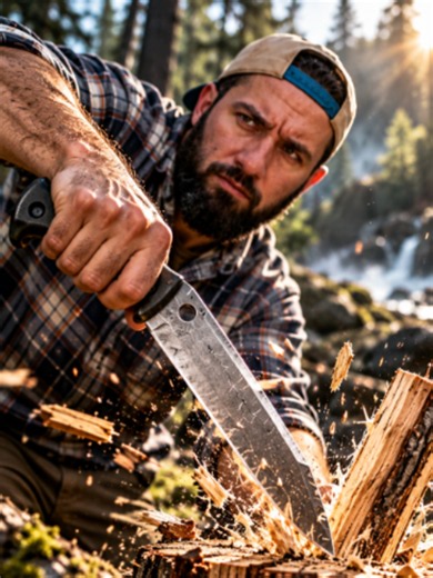 🔪 LA GUERRE DES COUTEAUX Aujourd’hui, mon couteau passe un véritable parcours du combattant. Force, vitesse, précision et endurance : plusieurs épreuves vont mettre sa résistance et ses capacités à l’épreuve. Couper des bouteilles, trancher une corde, travailler le bois, faire du batonnage… et terminer par une épreuve de feu. L’objectif est simple : aller au bout du parcours. Est-ce que mon couteau va réussir toutes les épreuves ? Retrouve le parcours complet dans LA GUERRE DES COUTEAUX sur la 