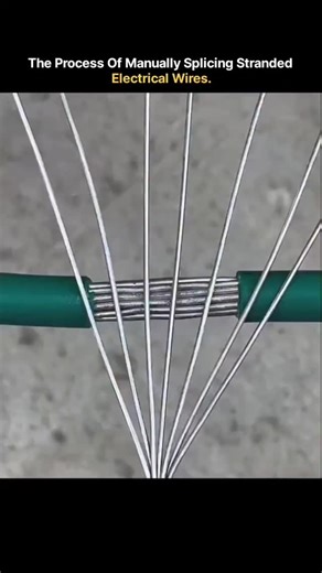 S C I E N C E on Instagram: "This post captures a person stripping the insulation from a multi-conductor cable to reveal the individual strands of wire inside. This technique is often used for: Understanding wire construction: The image highlights the difference between solid and stranded wires. Creating strong, flexible connections: Braided or stranded wires do not break easily when flexed, making them suitable for applications requiring movement. Specific applications: This type of cable const