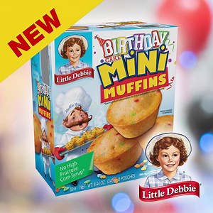 15K views · 51 reactions | NEW Little Debbie Birthday Cake Mini Muffins make every day feel like a mini birthday. Try them today. | Little Debbie | Facebook