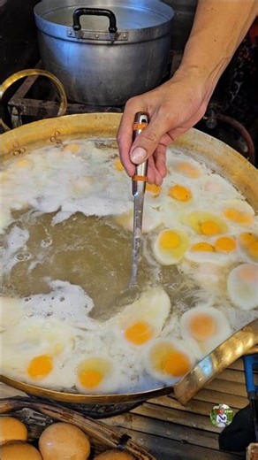 Absolutely delicious! 🔥 Sweet egg custard with young coconut and fresh coconut milk, 30 baht per ...