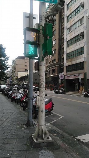 【台湾・台北】走る信号機202401