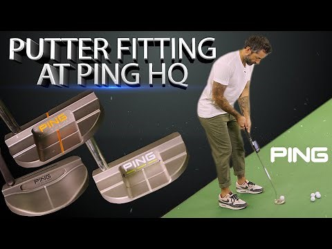 Inside a PLD custom fitting at the PING Putting Lab