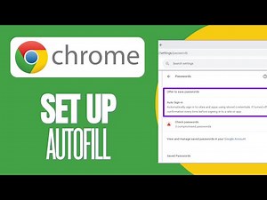 How to Set Up Autofill in Google Chrome
