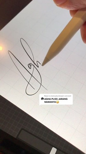 Reply to @anaknyabundaegi #namelettering #lettering #namecalligraphy #calligraphy #procreatelettering #procreatecalligraphy