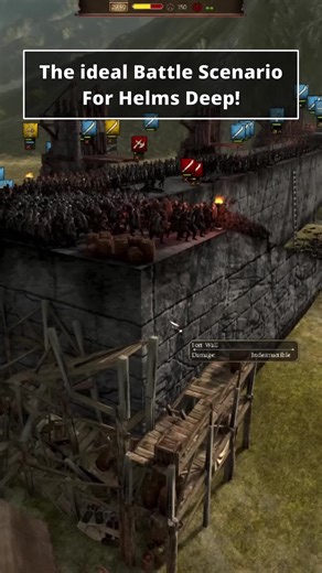 Helms Deep Battle Strategy in Total War Explained