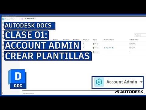 Autodesk Docs Course #1 - Account Management and Creating a Project Template | ACC