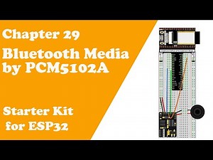 Chapter 29 Bluetooth Media by PCM5102A Starter Kit for ESP32