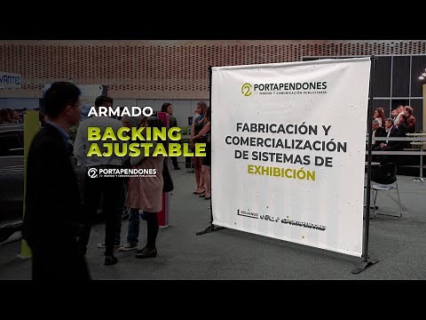 Cómo armar un Backing Ajustable (Jumbo Stand) | Paso a paso
