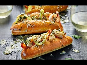 Shrimp Scampi Sub Sandwich Recipe