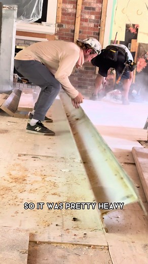 16K views · 197 reactions | BIG Beam Install Part 2 #carpentry #bigbeam #beam #contractor #carptenter #woodworking #woodworker #howto #howtobuild #build #builder #building #artisan #localbusiness #charlestonsc #artpentry #heavy #homeimprovement #homerenovation #construction #constructionwork #constructionsite #constructionlife | Artpentry | Facebook
