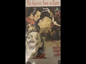 Original VHS Opening and Closing to The Greatest Show on Earth UK VHS Tape