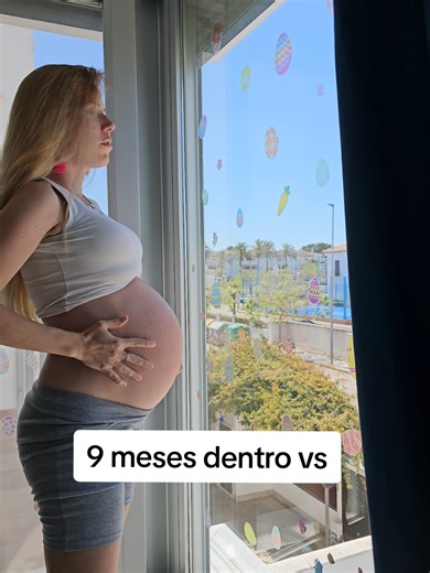 Dime si ya has pasado por este momento ❤️ #9meses #embarazada #semana40 #maternidad #antesydespues